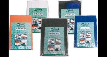 Topprotect Afdekfolie oranje 10x12mtr.