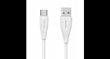 P4Y USB-C Kabel 3A 1m Wit - Snel Laden & Data Transfer