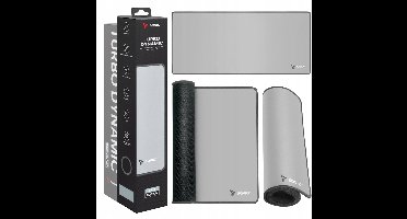 Savio Turbo Dynamic XL Gaming Muismat 90x40cm - Grijze Editie
