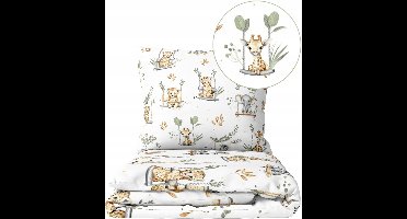 Kinderbeddengoed 100x160cm Katoen 2-delig met Kussensloop 50x70cm