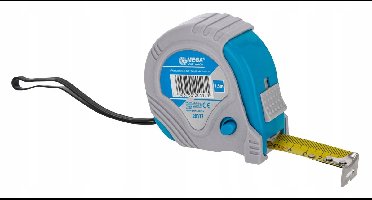 MEGA Rolbandmaat 7.5m x 25mm - 3 Stoppers, Rubberen Omhulsel