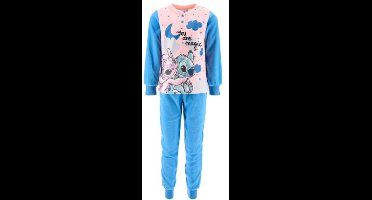 Disney Lilo & Stitch Pyjamaset Blauw Fleece Maat 98