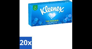 20 x Kleenex Original Tissues 72 stuks per verpakking - Tissue - Neusdoek - Zachte Tissue - Gezin - Verkoudheid
