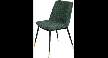 Puur - Larvik eetkamerstoel stof donkergroen