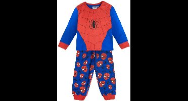 Marvel Spiderman Pyjama Jongens – Blauwe Kinderpyjama