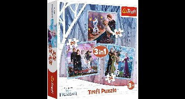 Frozen 3-in-1 Puzzel