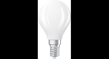 Ledvance LED Filament Kogellamp E14 - 1.8W 250lm 2700K 230V - Mat Glas - Ø45mm - Dimbaar - Geschikt voor nachtlampen, hotels, sfeerverlichting