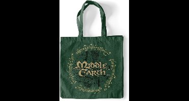 The Lord Of The Rings Middle Earth Tote Bag LOR08597TBC Green