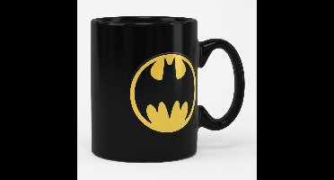 Batman Tasse/Kaffeebecher Retro Signal Logo Mug Black