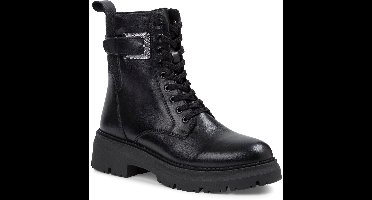 Marco Tozzi Dames Enkellaarsje 2-25296-45 001 F-breedte Maat: 41 EU