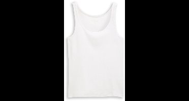 Tom Tailor - Basic slim fit top - Maat L - Whisper White
