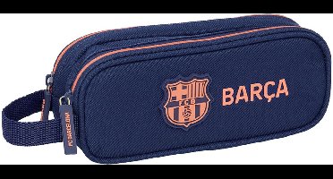 Safta 812526513 F.c Barcelona 2nd Kit Double Etui Blauw Man
