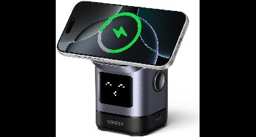 Ugreen 2-In-1 Oplader Voor Iphone Airpods Met 25W Usb-C-Kabel Voor Snelle
