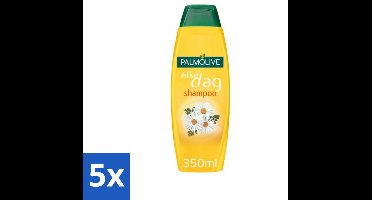 5 x Palmolive Shampoo Elke Dag 350 ml - Shampoo Elke Dag - Kamille Extract - Natuurlijke Shampoo - Haartype - Milde Shampoo