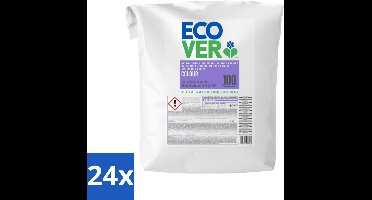 Ecover - Waspoeder Color - Voor gekleurde was - 7,5 kg - Voordeelverpakking - 24 stuks