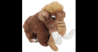 PIA Soft Toys - Pluche Knuffeldier Mammoet staand - 17 cm