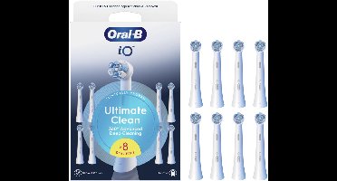 Oral-B Opzetborstels iO Ultimate Clean Wit - 8 stuks
