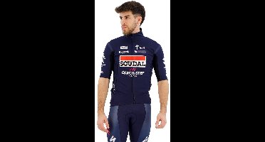 Castelli Gabba Ros 2 Soudal Quick-step 2024 Gore-tex Infinium™ Windstopper® Jas Blauw M Man