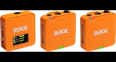 RØDE Wireless GO III - Orange - Draadloos Microfoonsysteem