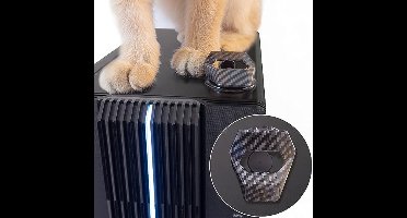 Zinklegering PC Power Button Cover 2-pack - Kattenbestendig en Kindveilig Klapbaar Deksel voor Computers, Wasmachines en Vaatwassers