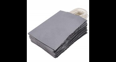 Papieren zakken met handvatten, 10 stuks