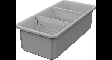 Keter ROC Pro Gear Heavy Duty Tool Storage Compact Half Organizer Zwart/Grijs