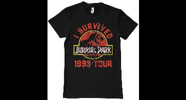 Jurassic Park 1993 Tour T-Shirt Black-S