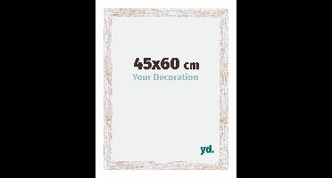 Your Decoration - Fotolijst 45x60 cm - MDF - White Wash - Catania