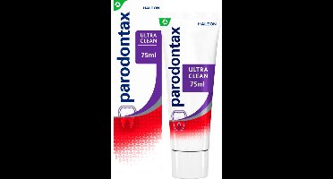 Parodontax Tandpasta Ultra Clean tegen Bloeden Tandvlees - 6 x 75 ml - Voordeelverpakking