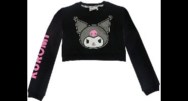 Kuromi Sweater voor Meisjes – Zwarte Trui met Print – Officieel Gelicenseerd Sanrio