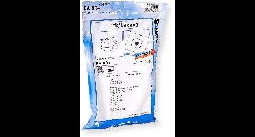 Scanpart stofzuigerzakken 4 stuks - Geschikt voor Bork Daewoo - SB70 SB80 SB200 - Inclusief 1 filter - Alternatief