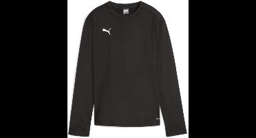 Puma Damen Crew Sweatshirt TeamGoal Training Sweat Wmn 658652 Puma Black-Puma White-Flat Dark Gray-XL