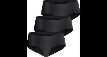 Björn Borg dames performance 3P microfiber hipsters basic zwart