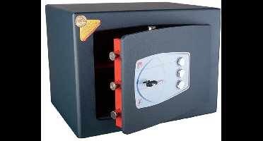 Technomax GOLD GMD/5 - kluis met mechanische slot - 1 stuk - blauw met hoge veiligheidseisen