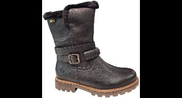 Remonte Zwarte Leren Bikerboots Dames - Zwart - 40