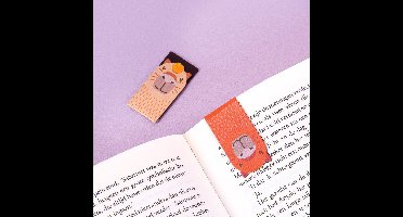 Kikkerland Capibara Magnetische Boekenleggers (set Van 4)
