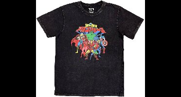 Marvel The Avengers - Japanese Heren Tshirt - M - Zwart