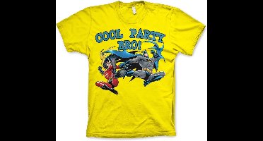 Batman Cool Party Bro! T-Shirt Yellow-2XL