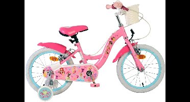 Disney Princess Kinderfiets - Meisjes - 16 inch - Roze - Twee Handremmen