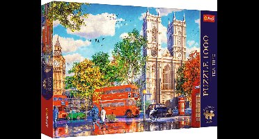 Trefl legpuzzel Premium Plus 1000 stukjes - Tea Time Londen uitzicht FSC.