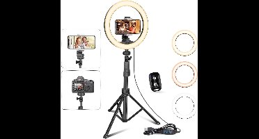 MKSS® Ringlamp met Statief - Ring Light - Verstelbaar - Led Verlichting