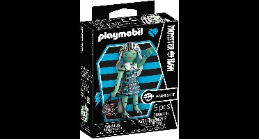 PLAYMOBIL | Monster High | Frankie Stein | Creatieve speelfigurenset voor Halloweenfeestjes & rollenspellen | Met coole accessoires & iconische figuur | Perfect voor kleine monsterfans vanaf 4 jaar | 71994