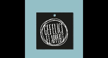 Kadokaartje Moments Gefeliciflappert - 7x7cm / 20 stuks