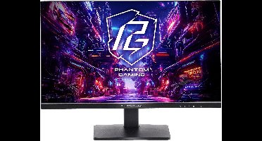 ASRock PG27QFT1B - Gaming Monitor - 27'' IPS - 2560 x 1440 QHD - 180 Hz - 1 ms - 400 cd/m² - 1000:1 - zwart