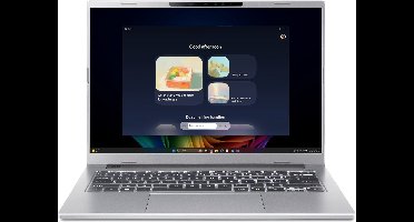 "Acer Aspire 14 AI A14-61M-R6S2 AMD Ryzen AI 7 PRO 350 Laptop 35,6 cm (14"") WUXGA 32 GB LPDDR5x-SDRAM 1 TB SSD Wi-Fi 6E (802.11ax) Windows 11 Home Duits Zilver"