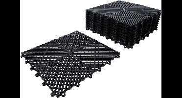 BGS Kunststof tegelset kliksysteem 400 x 400 x 18 mm 10 st. - 745...