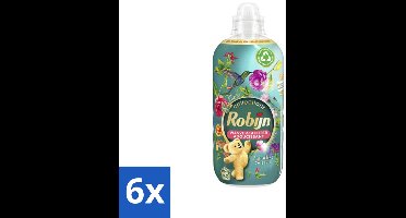 6 x Robijn Collections - Wasverzachter - Paradise Secret - Biologisch Afbreekbaar - 1,25L - 50 Wasbeurten - Wasverzachter - Wasmiddel - Geur - Frisheid - Zachtheid