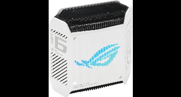 ASUS ROG Rapture GT6 - Draadloze Router - Mesh Wifi - Tri-Band - AiMesh - 1-Pack - Wit