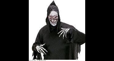 Widmann - Spook & Skelet Kostuum - Botterige Skelet Handschoenen Kind - - Halloween - Verkleedkleding