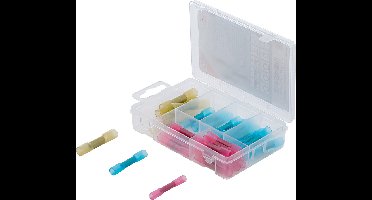 BGS 85221 - Assortiments de connecteurs de soudure et gaine thermorétractable | 36 pièces